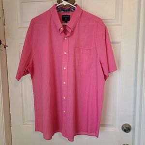 Saddlebred Men's Long Sleeve Dress Shirt,  Size: XL, Color: Pink